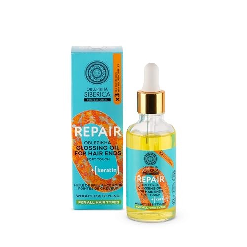 Siberica professional Oblepikha Olio Riparatore Lucidante per Punte Capelli 50ml
