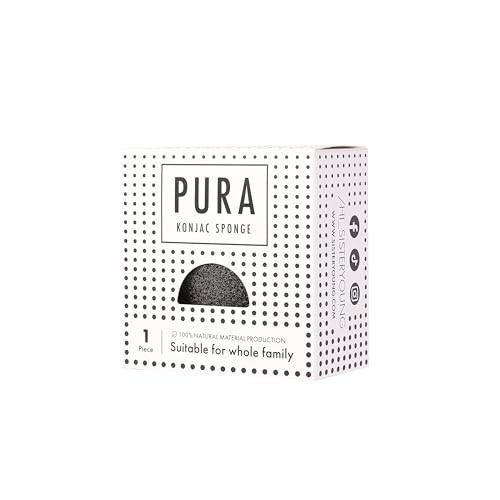 Sister young Pura Konjac Spugna Konjac Nera