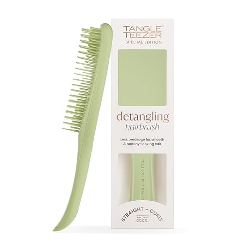 Tangle Teezer Spazzola districante definitiva per capelli, verde oliva opaco donna