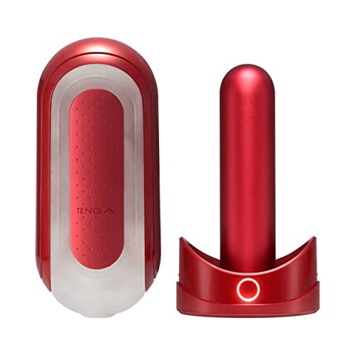 Tenga Masturbatore Flip Zero e Flip Warmer multiuso with heater Red