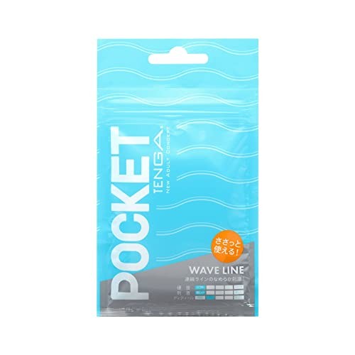 Tenga Masturbatore monouso Pocket Wave Line 001