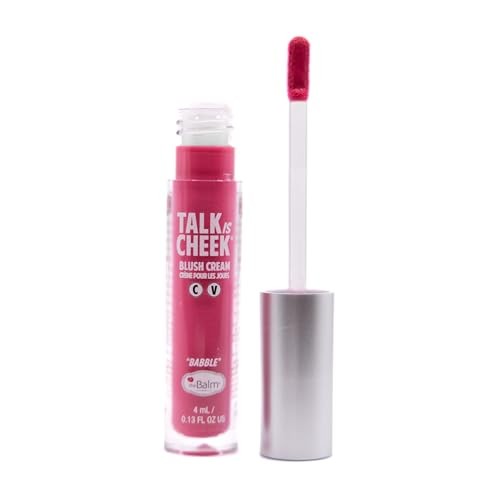 The balm Talk is Cheek rosso della polizia con crema 111 Babble 4ml