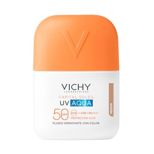 Vichy CAPITAL SOLEIL UV AQUA fluido idratante colorato SPF50 n.Media 50ml unisex