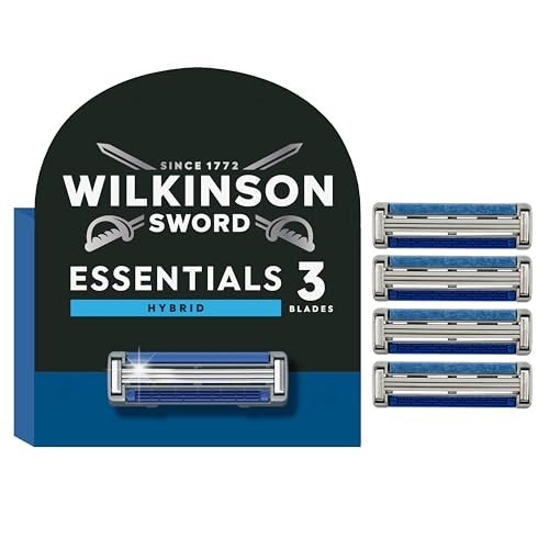 Wilkinson Essentials 3 Hybrid 4 cartucce da barba 4 pezzi.