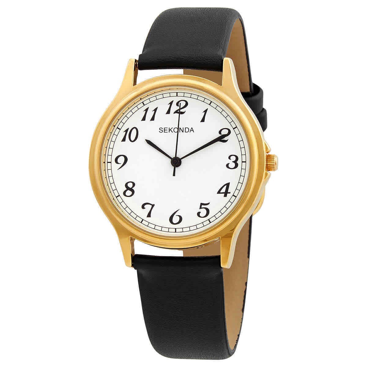 Sekonda Sekonda orologio con cinturino in pelle quartz 3134.82 uomo