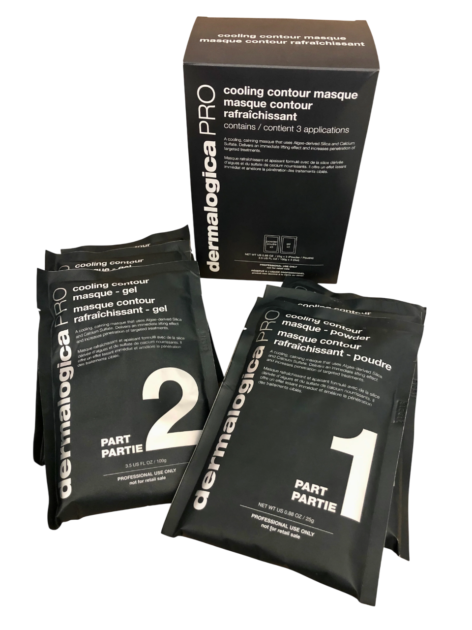 Set Dermalogica: Pro lifting maschera in gel per viso 3 pcs 100 g + Pro lifting maschera in polvere per viso 3 pcs 25 g