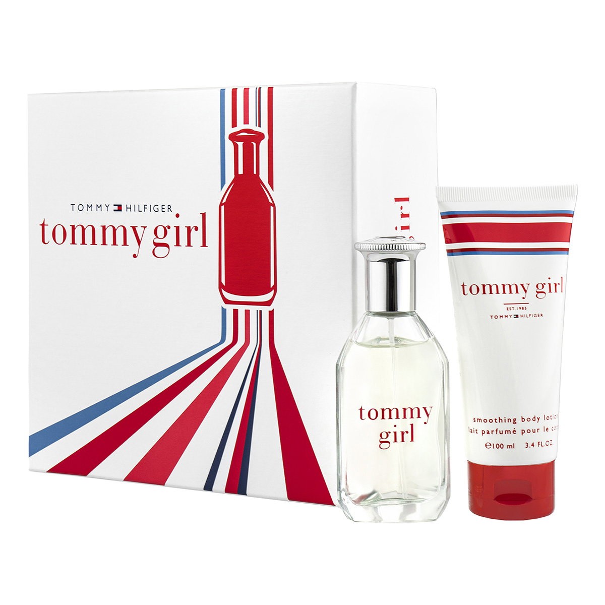Set Tommy Hilfiger: Tommy Girl Eau De Toilette donna 50ml + Tommy Girl idratante lozione corpo 100ml