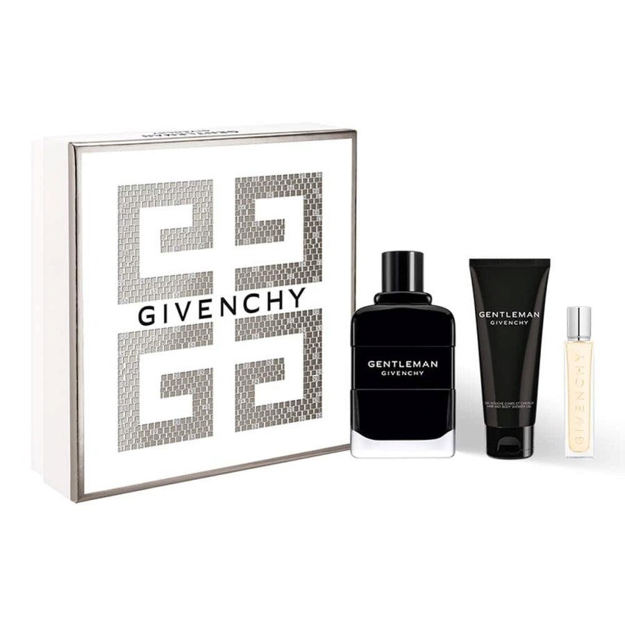 Set Givenchy: Gentleman Eau De Parfum uomo 100ml + Gentleman detergente gel doccia per tutto il corpo per tutti i tipi di pelle