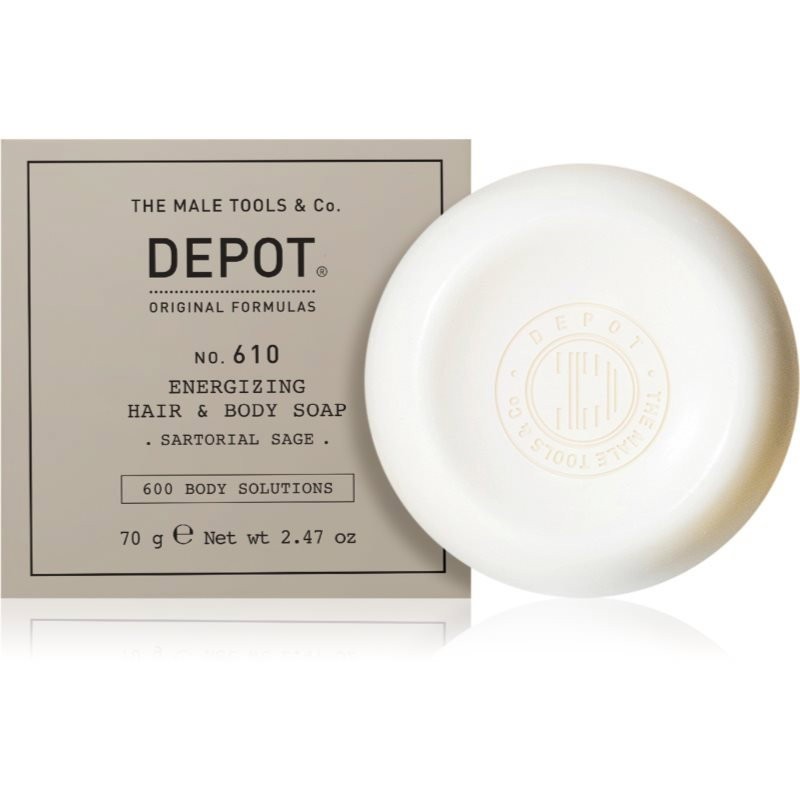 Depot 600 Body Solutions No. 610 idratante sapone da massaggio Skin and Hair 70 g