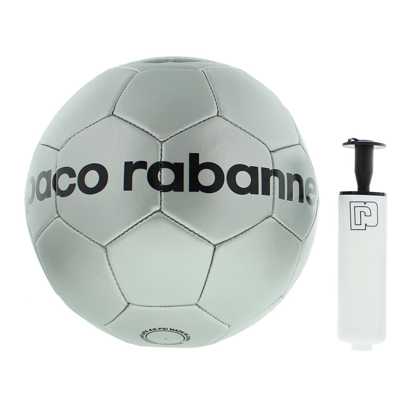 Paco Rabanne Invictus Soccer Ball Ball Silver uomo