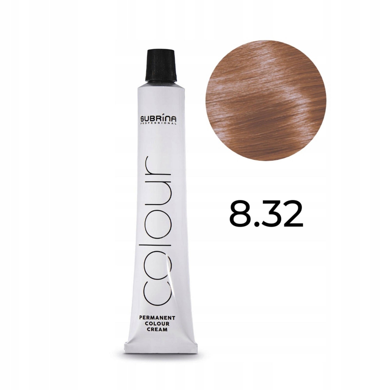 Subrina Professional colore permanente tinta per capelli permanente 8/32 Champagne 100ml
