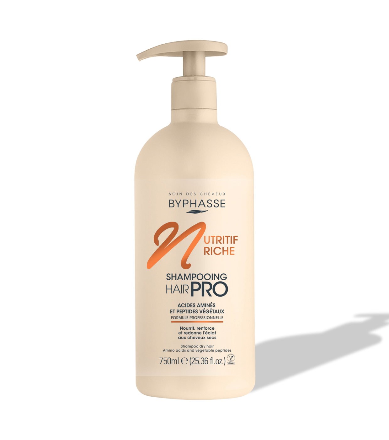 Byphasse Pro Nutritive Rich shampoo per capelli nutriente 750ml