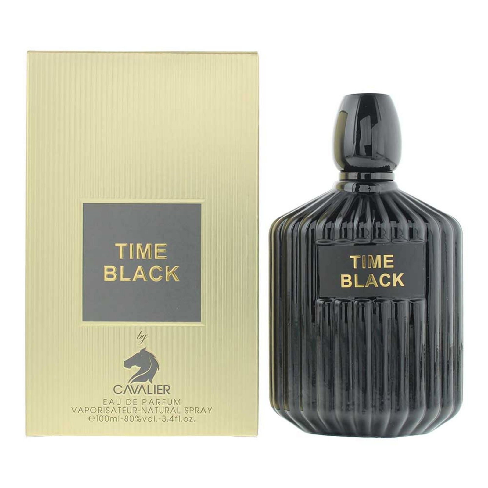 Cavalier Time Black Eau De Parfum unisex 100ml