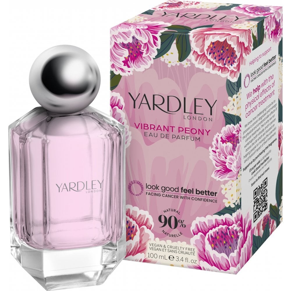 Yardley Vibrant Peony Eau De Parfum donna 100ml