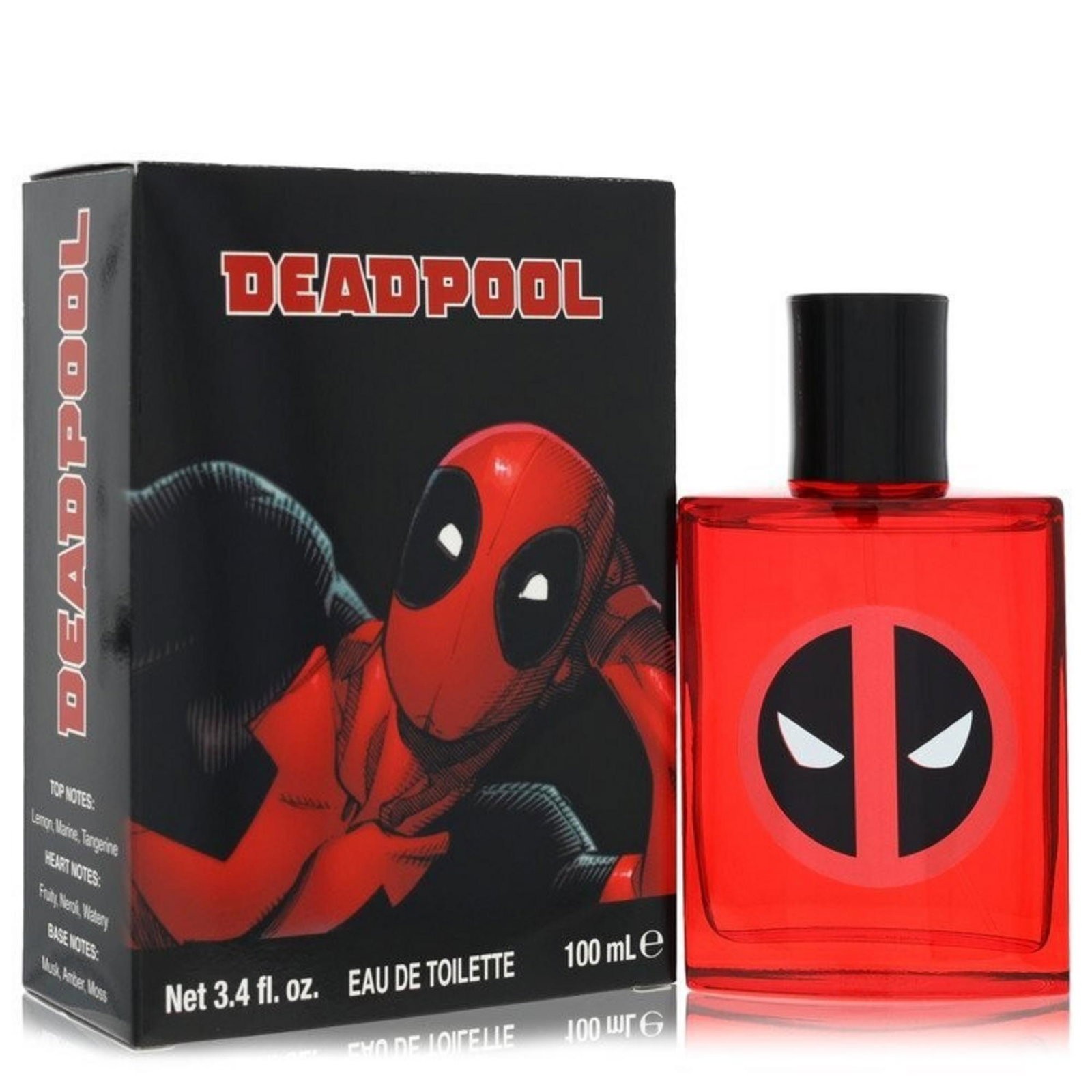 Marvel Deadpool Eau De Toilette per ragazzi 100ml