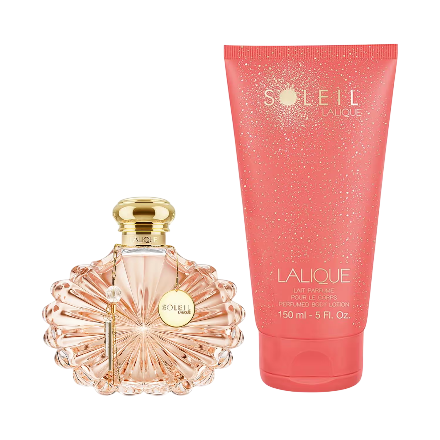 Set Lalique: Soleil Eau De Parfum donna 50ml + Soleil idratante lozione corpo 150ml