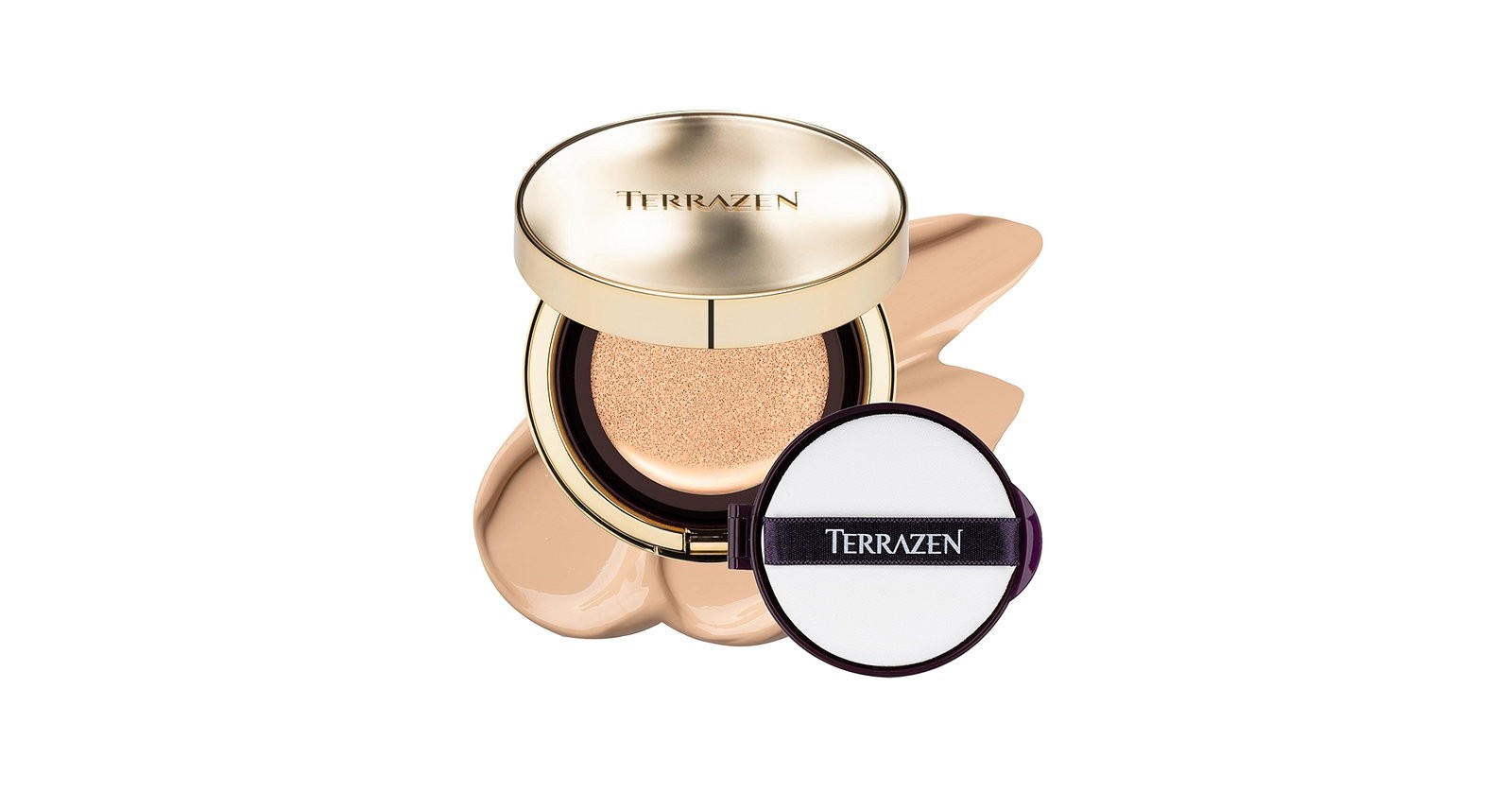 Terrazen Perfect Finish Cushion finitura radiosa fondotinta crema 21 beige chiaro SPF 50+ 15 g