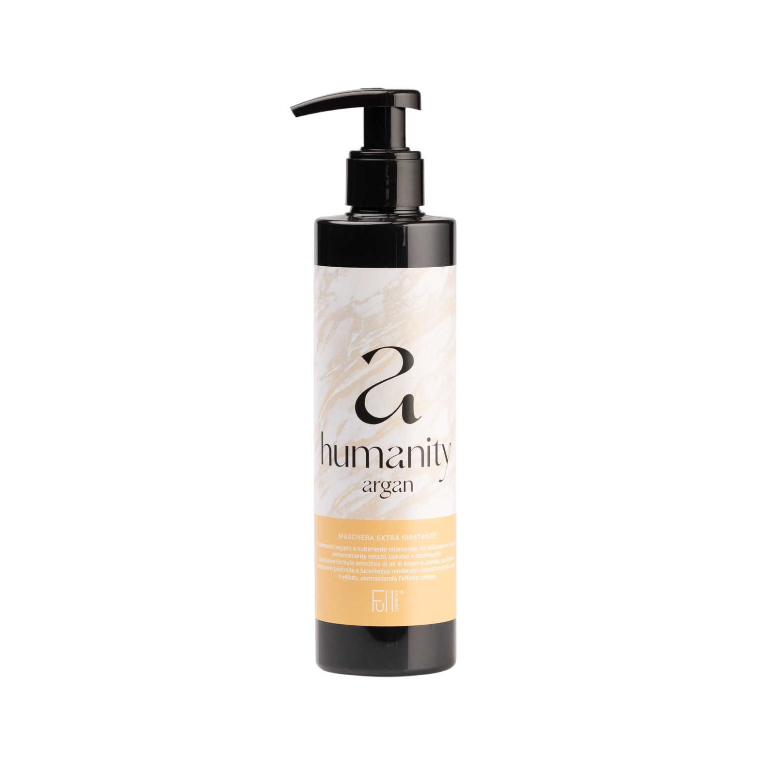 Full Cosmetics Argan maschera crema trattamento capelli idratante 250ml