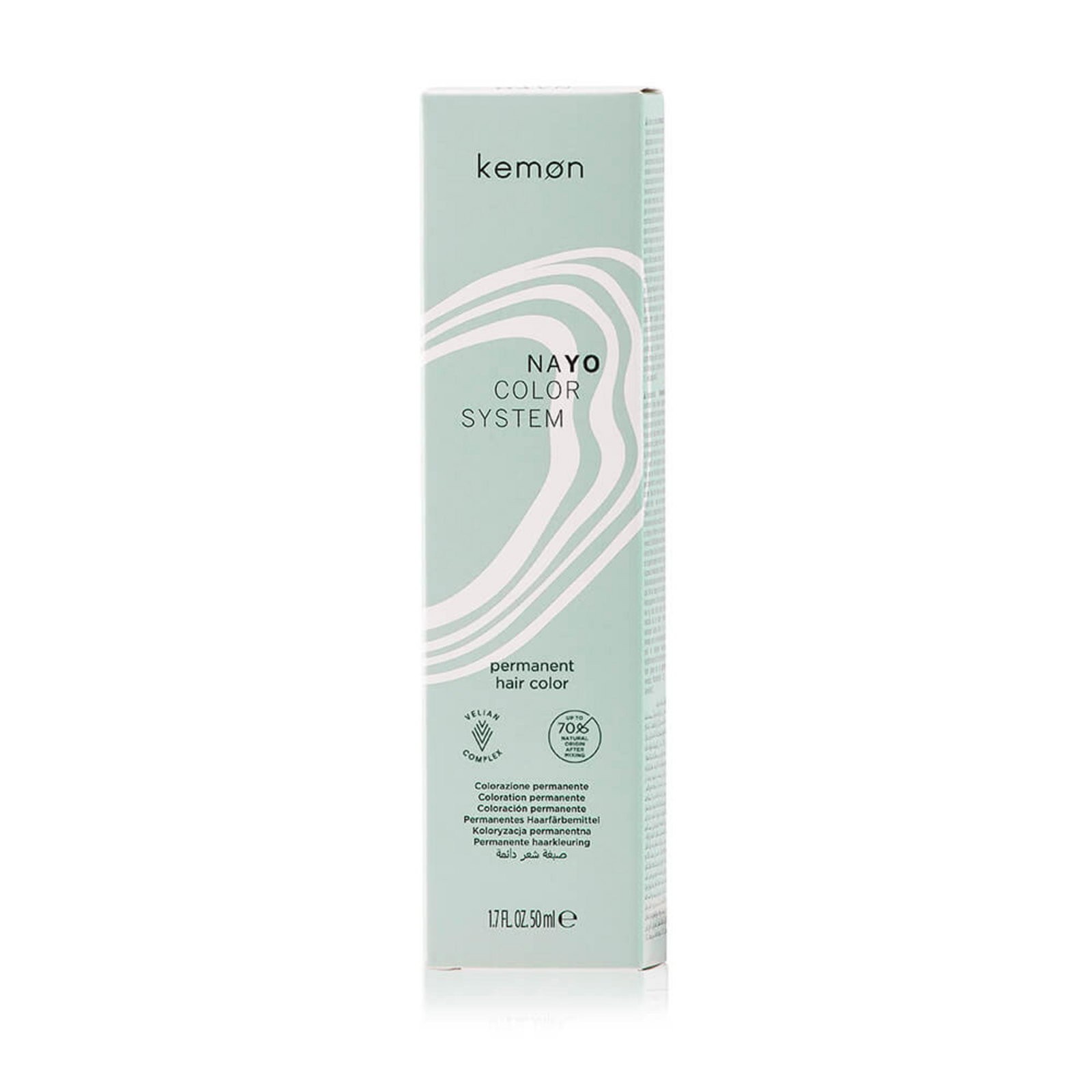 Kemon Nayo 7.2 Hair Color tinta per capelli permanente 7.2 Beige Blonde 50ml
