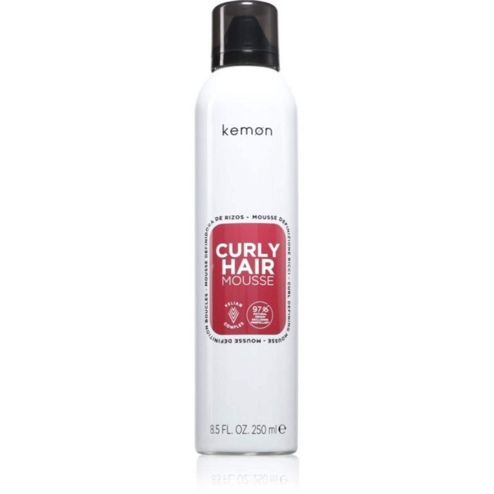 Kemon Curly Hair Mousse mousse per acconciatura volume medio 250ml
