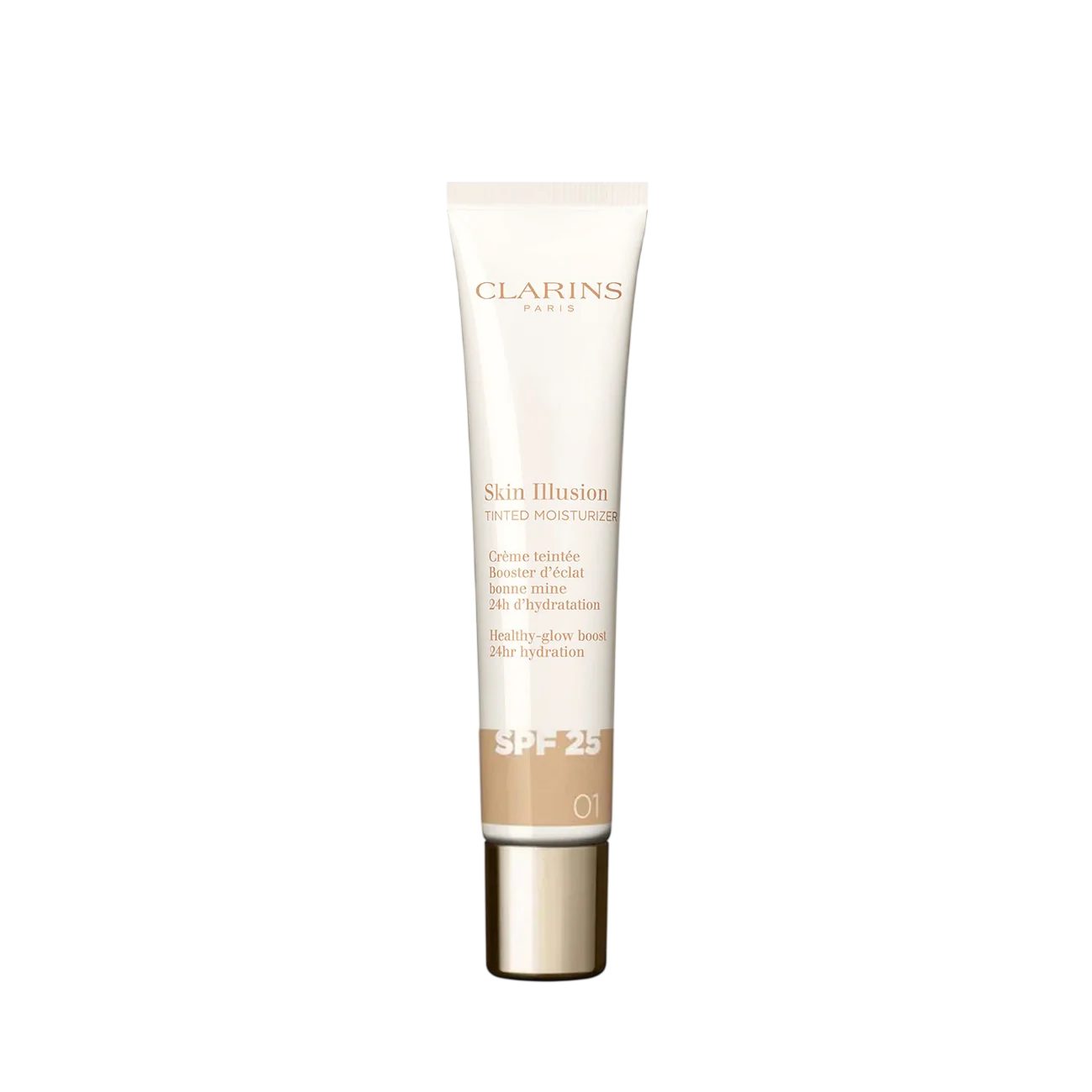 Clarins Skin Illusion idratante crema idratante colorata 01 SPF 25 40ml