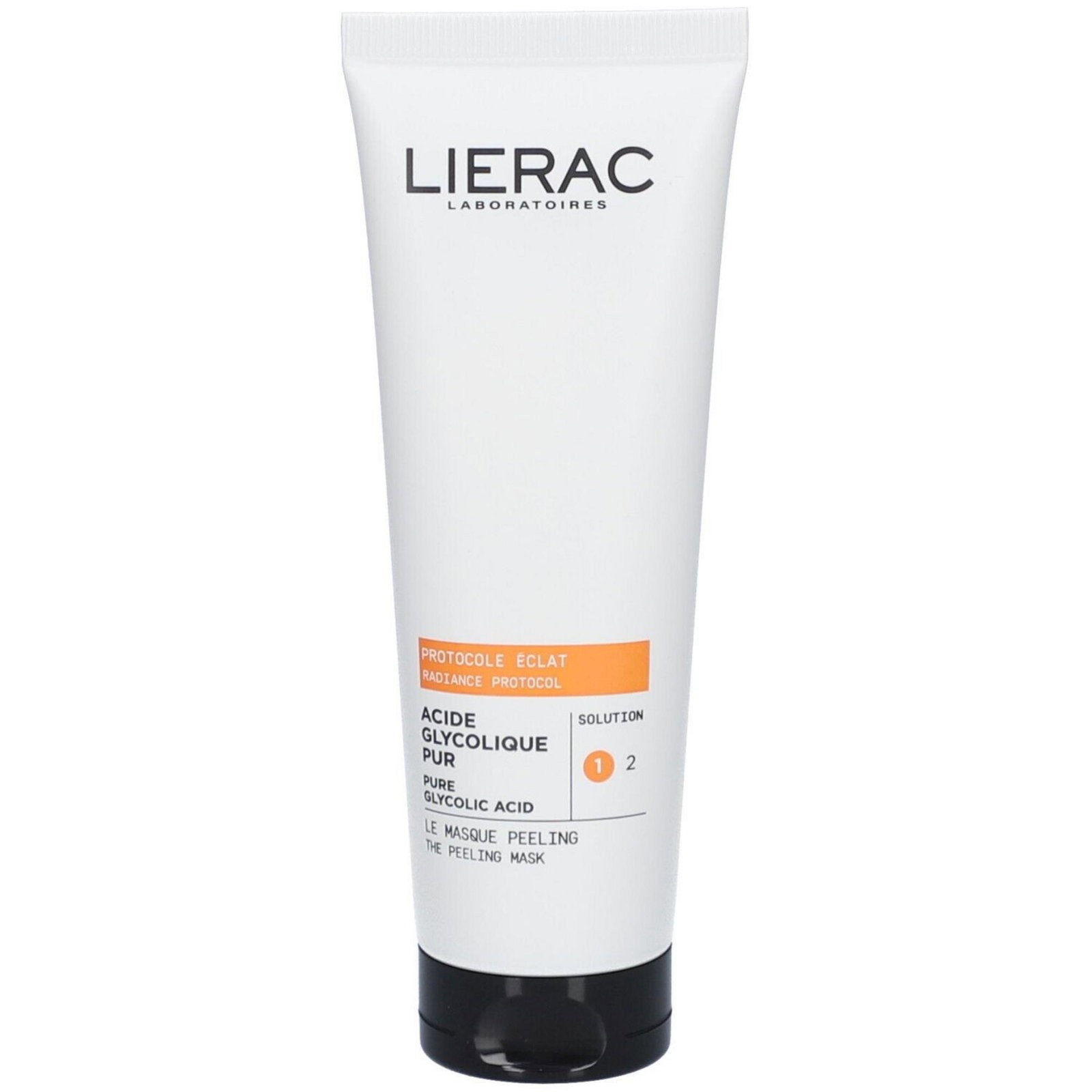 Lierac Protocole Eclat Acid Glycolique Pur Exfoliating & Purifying maschera peel-off settimanale per viso 75ml