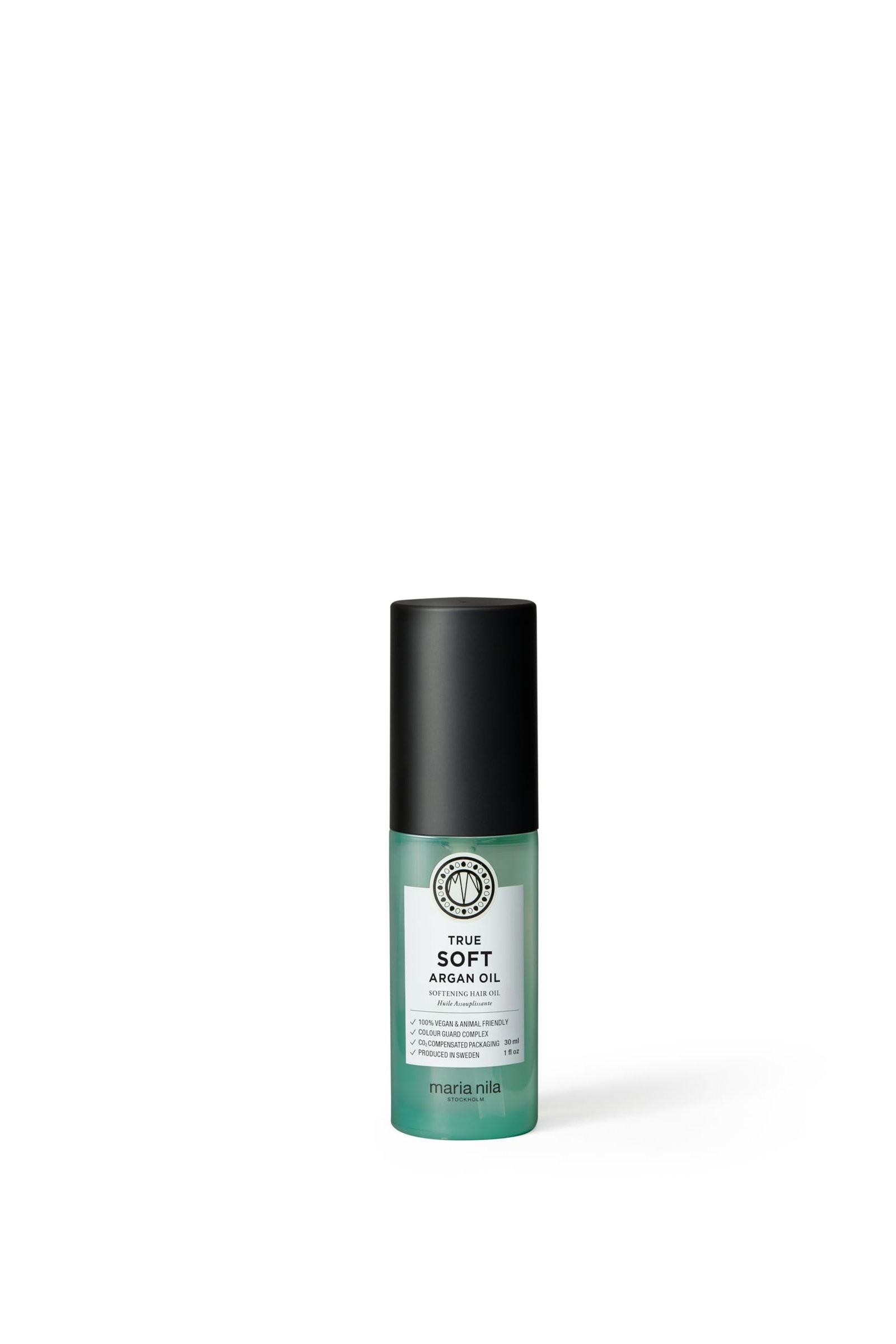 Maria Nila True Soft 100% vegan and cruelty-free Hair Oil Conditioner ammorbidente 30ml