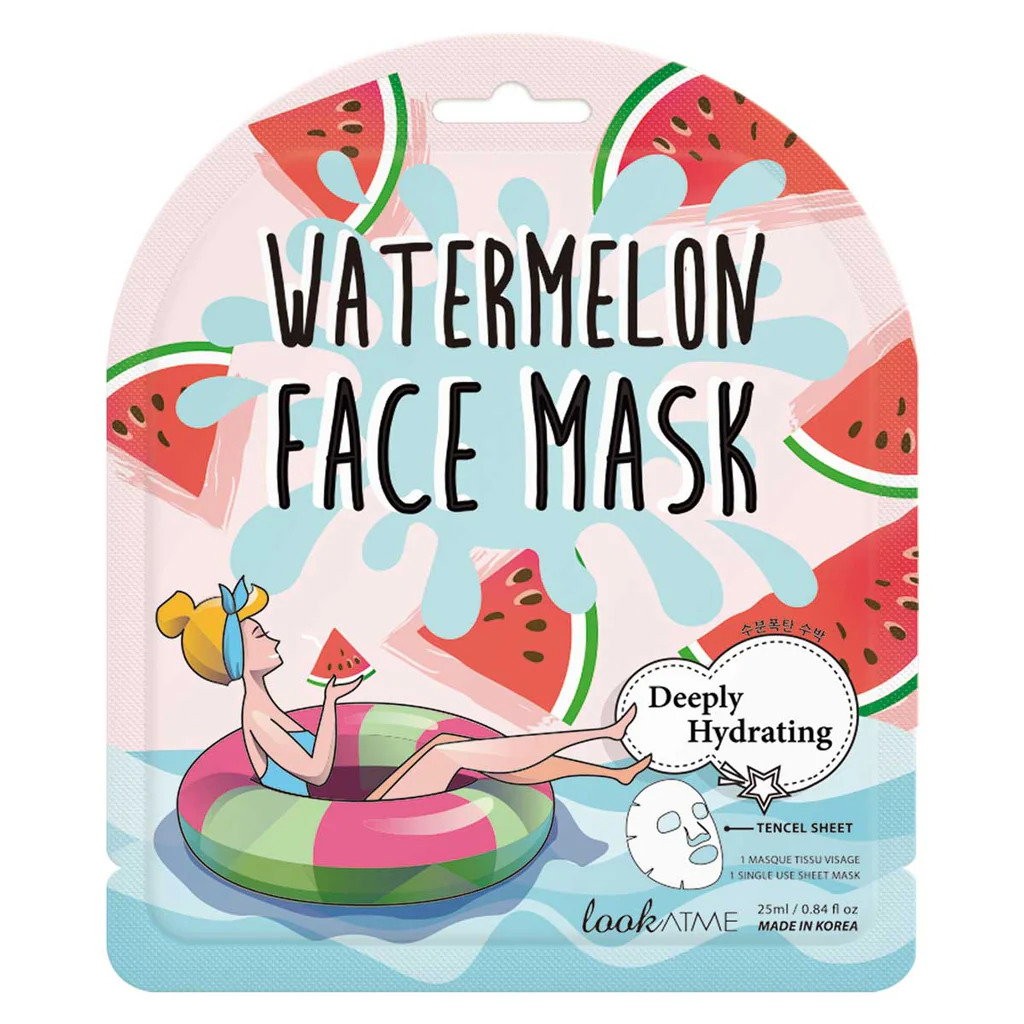 Look At Me Look At Me Watermelon profonda idratazione maschera in tessuto per viso 25ml donna