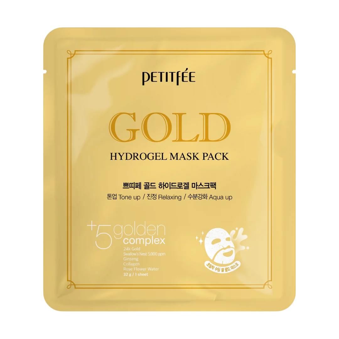 Petitfee Gold anti-invecchiamento Hydrogel maschera in gel per viso 32 g donna