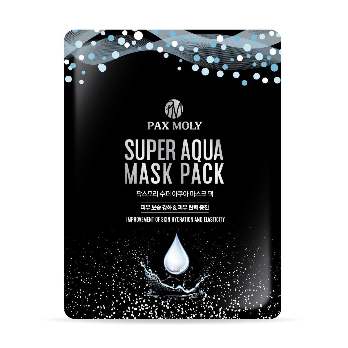 PaxMoly Super Aqua idratante maschera in tessuto per viso 25ml donna