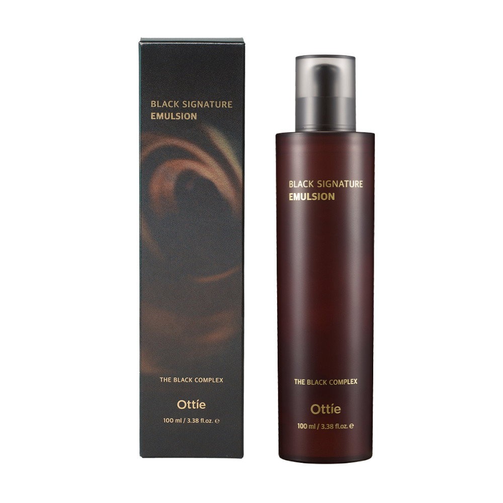 Ottie Black Line Snail Mucus anti-invecchiamento giorno e notte Emulsion per viso 100ml donna