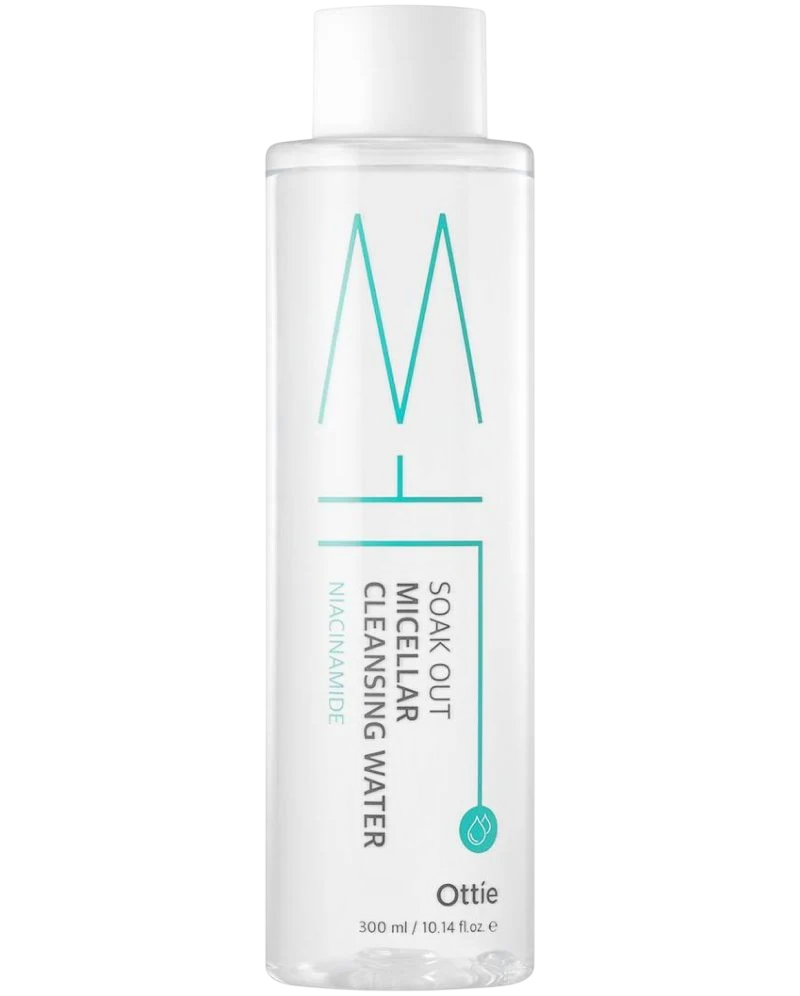 Ottie Soak Out detossificante e lenitivo Micellar Water sensibile 300ml donna