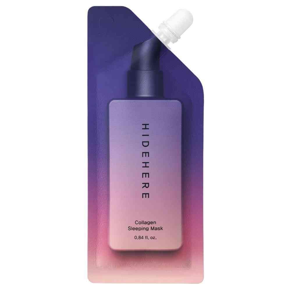 HideHere Collagen Sleeping Mask idratante e nutriente maschera notturna 25ml donna
