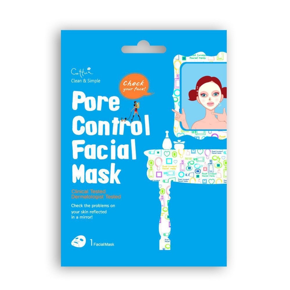 Cettua Cettua Pore Control maschera in tessuto per viso 20 g donna