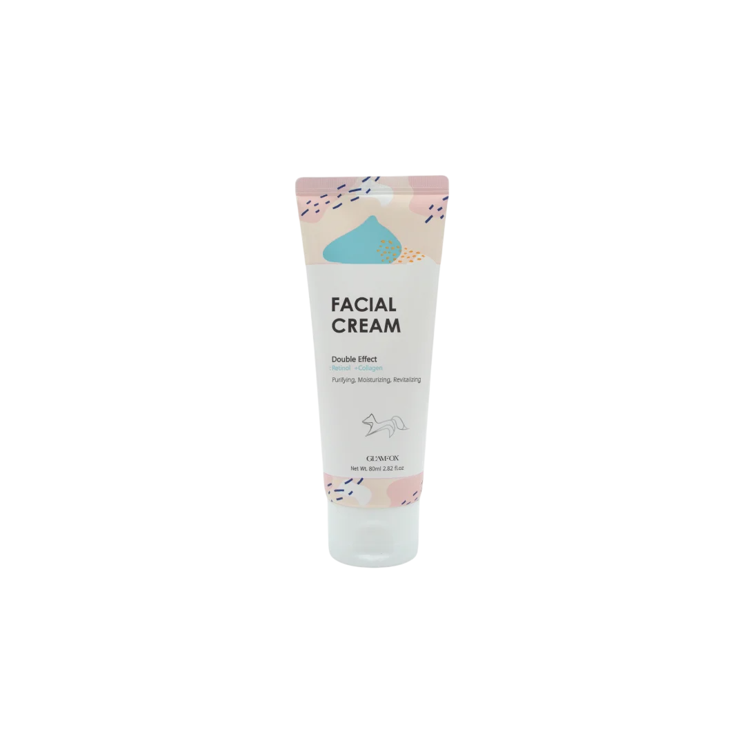 Glamfox Double Effect Collagen Hydrating & Purifying giorno crema per viso 80ml donna