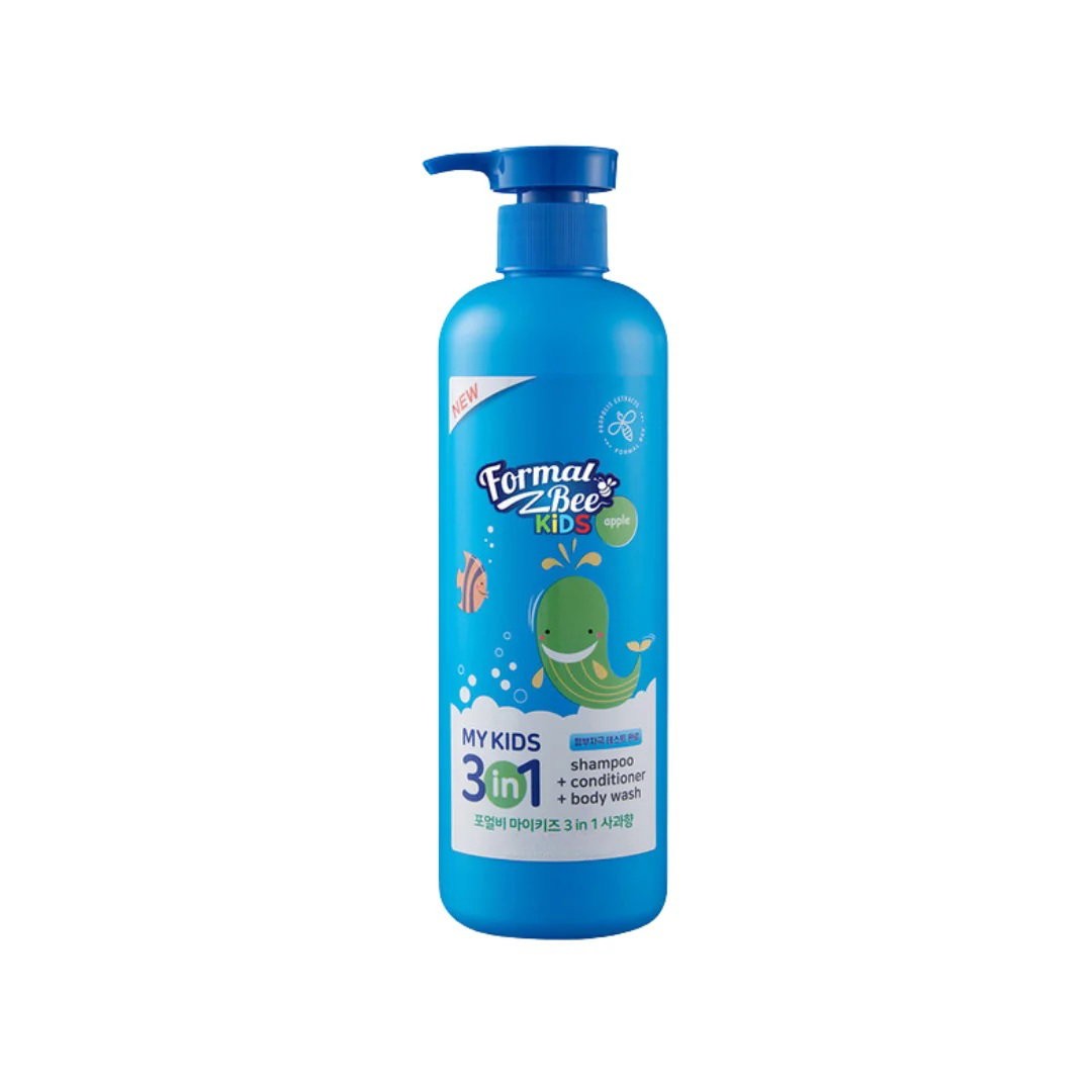 Formal Bee 3in1 Apple shampoo per capelli balsamo e gel doccia 3 in 1 1000ml per bambini