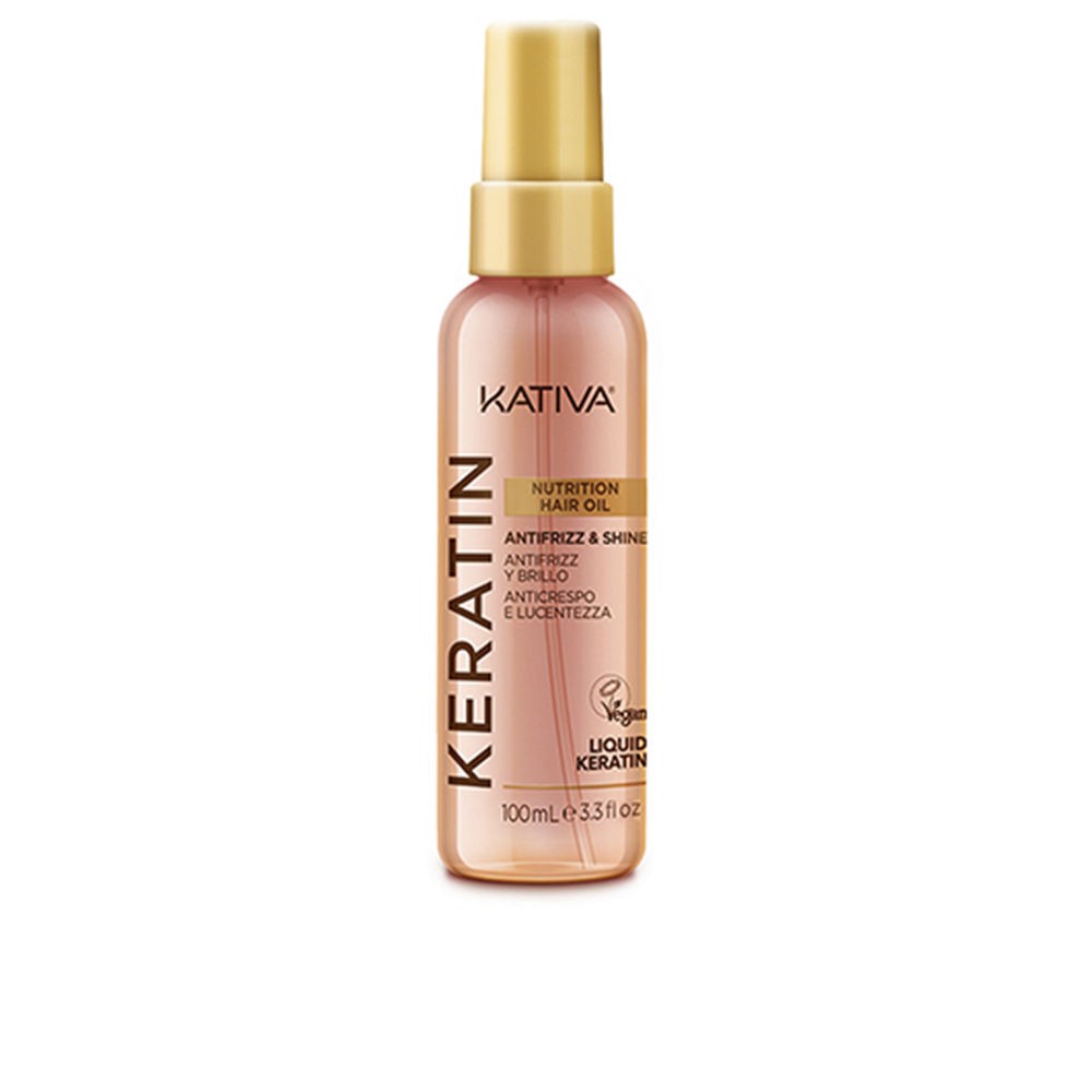 Kativa KATIVA KERATIN nutrizione capelli olio 100ml Unisex