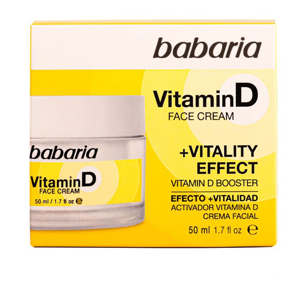 Babaria vitamina D crema viso 50ml Unisex