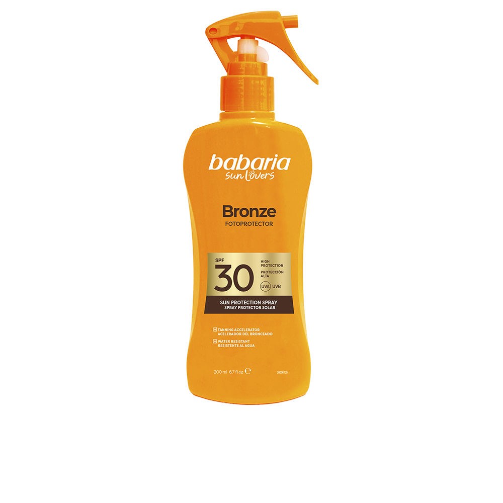 Babaria sole amanti bronzo spray protezione solare SPF30 200ml Unisex