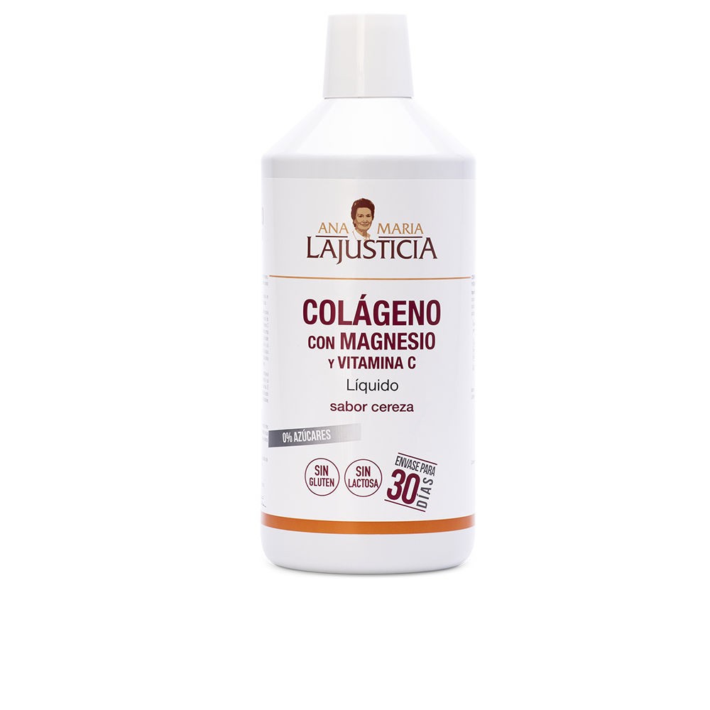 Ana Maria Lajusticia collagene con magnesio + vitamina C N.cherry 1000ml Unisex