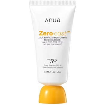 Anua Zero-Cast Crema Solare Idratante con SPF 50 50ml donna