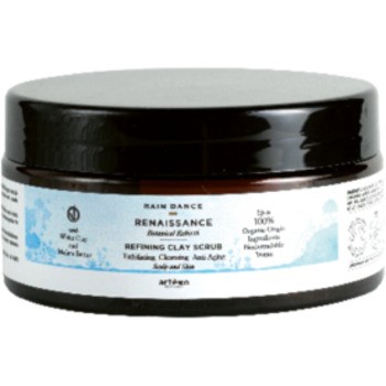 Artègo Rain Dance Renaissance Refining Clay Scrub - Maschera detergente per tutti i tipi di capelli 200ml donna