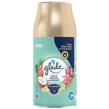 Glade Exotic Tropical Blossoms Spray Automatico - Ricarica per deodorante per ambienti 269ml donna