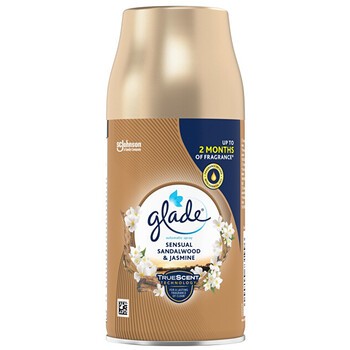 Glade Sensual Sandalwood & Jasmine Spray Automatico - Ricarica Deodorante per Ambienti 269ml donna