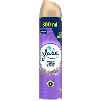 Glade Tranquil Spray Lavanda e Aloe - Deodorante per ambienti 300ml donna