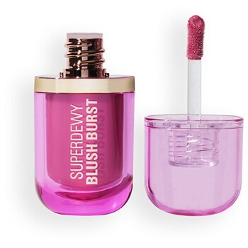 Makeup Revolution Superdewy Blush Burst - Blush liquido 4,2 g donna Burst Peach Spritz