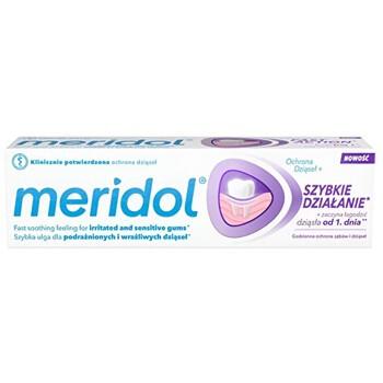 Spazzolino Meridol Fast Action - Dentifricio 75ml donna