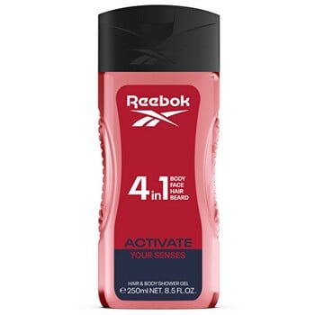 Reebok Activate Your Senses bagnoschiuma 250ml uomo