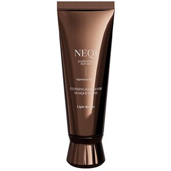 NEQI lucidante maschera marrone chiaro - maschera per capelli castano chiaro 120ml donna
