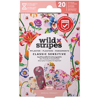 Wild Stripes classico sensibile vintage Flowers - Hypoalergenní cerotti ( 20 ks ) donna